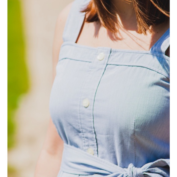 Everlane Cotton Weave Picnic Dress - size 6 - Picture 15 of 15